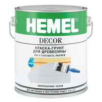 Краска-грунт для древесины HEMEL Aqua Universal Primer